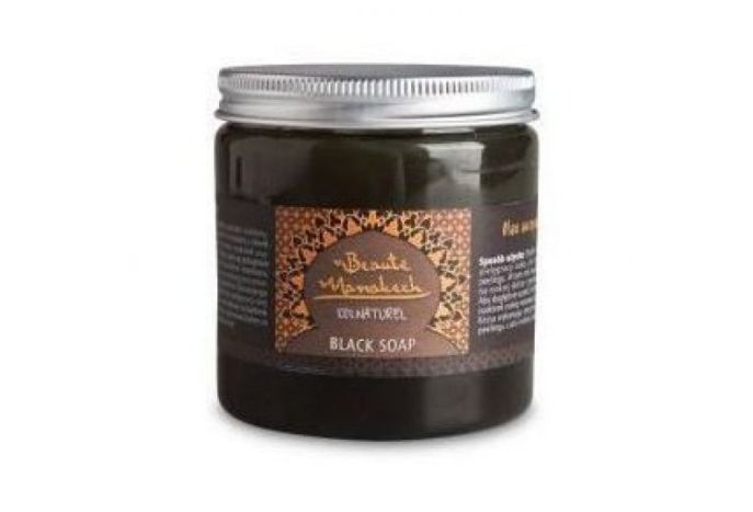 BEAUTE MARRAKECH Czarne mydło naturalne SAVON NOIR 200 g